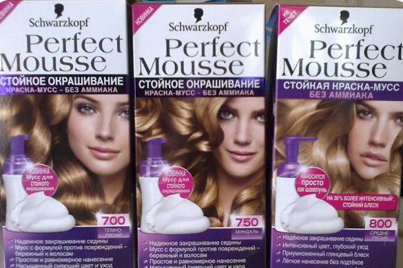 Краска для волос Schwarzkopf Perfect Mousse