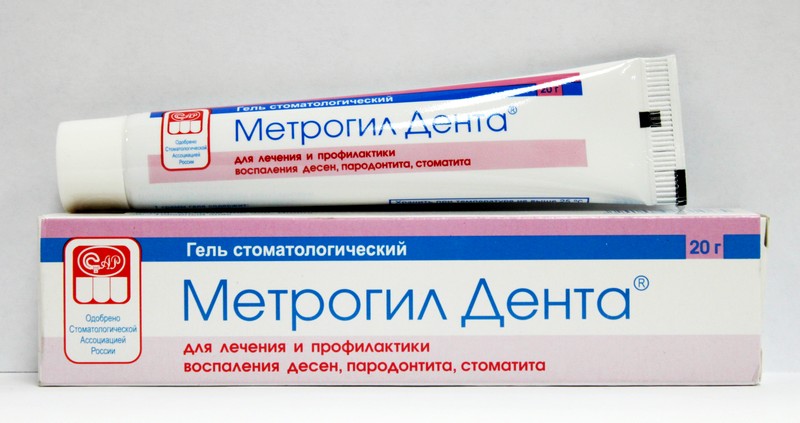 Метрогил дента гель