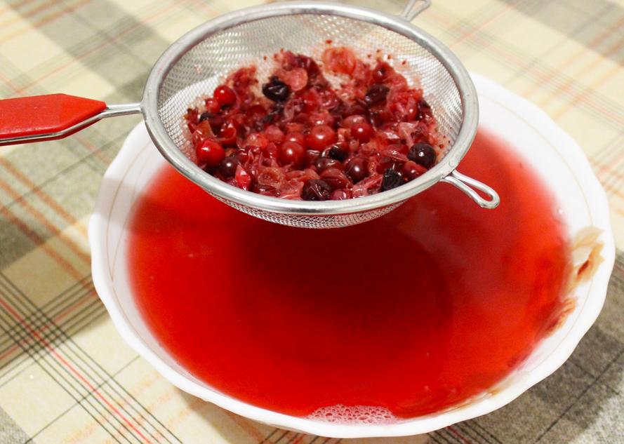 Раствор клюквы