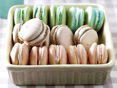 Французское разноцветное печенье "Macarons"