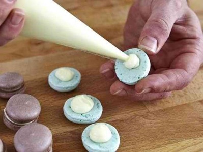 Французское разноцветное печенье "Macarons"